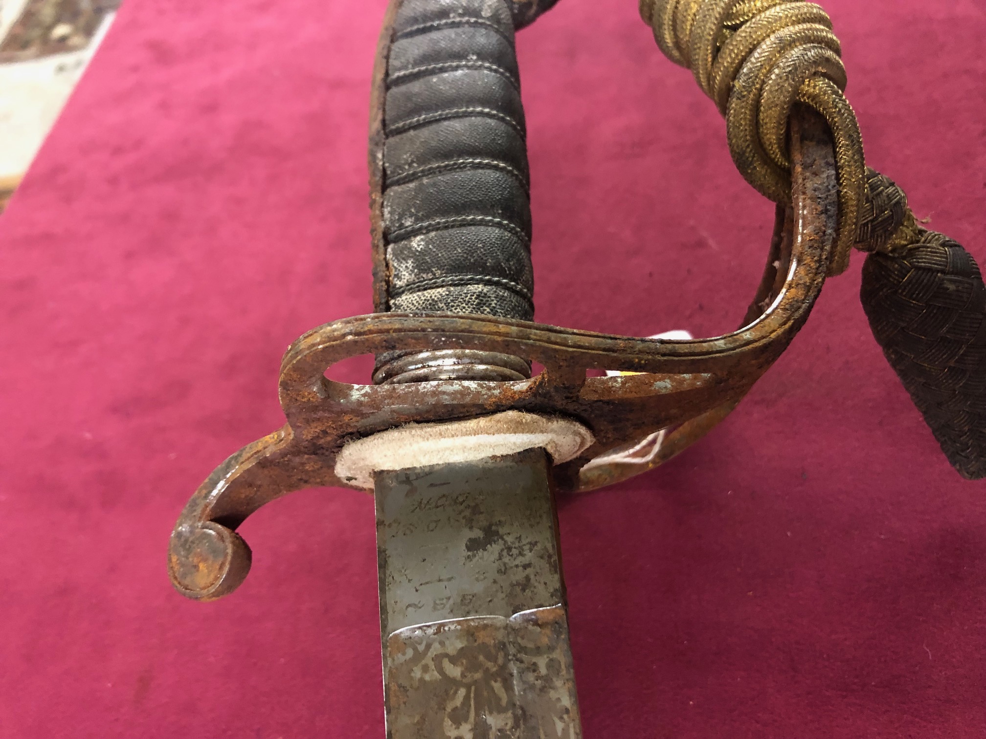 A late 19th Century English Officer's Sword, by Webb & Bonella, Old Bond Street, London, - Image 8 of 11