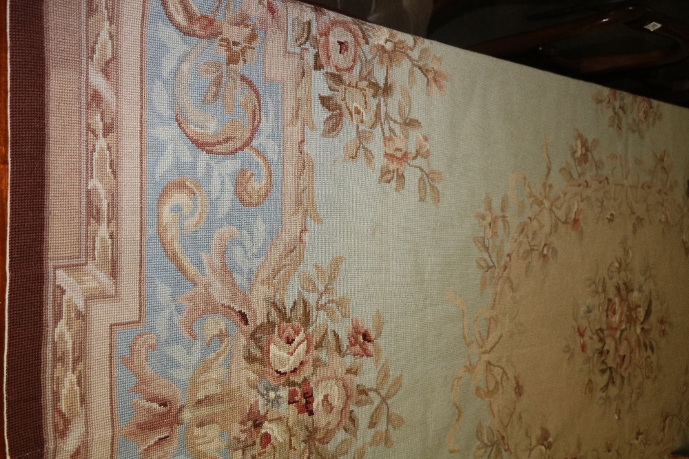 A large 19th Century French Aubusson Tapestry, - Image 5 of 6