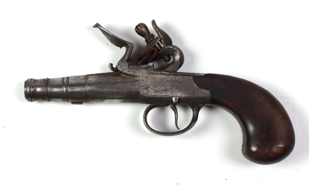Two late 18th Century / early 19th Century Flintlocks, one with screw barrel, - Image 2 of 3