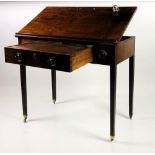A 19th Century Irish mahogany Draught or Architects Table,