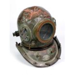 A Diving Helmet, possibly by Siebe Gorman & Co.