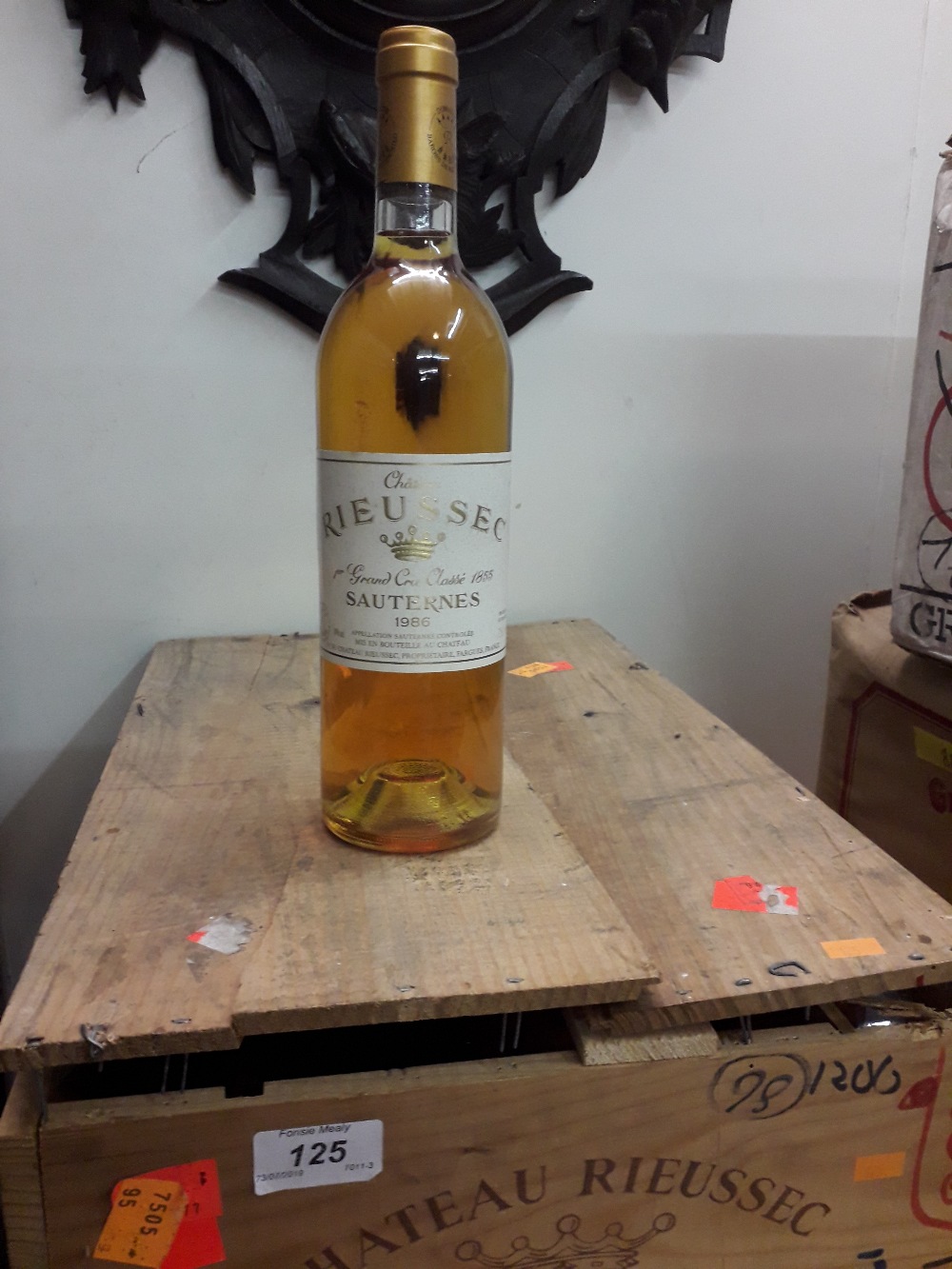 Sauternes 1986 Rieussec, two cases. - Image 2 of 2