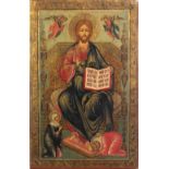 19th Century Russian School A pair of attractive and large 19th Century Russian Icons,