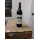 Bordeaux Red 1981 Ch. Canon, one case.