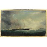 Captain Haughton Forrest (Boulogne 1825 - 1924) "Her Majesty's Yacht Victoria and Albert," O.O.C.
