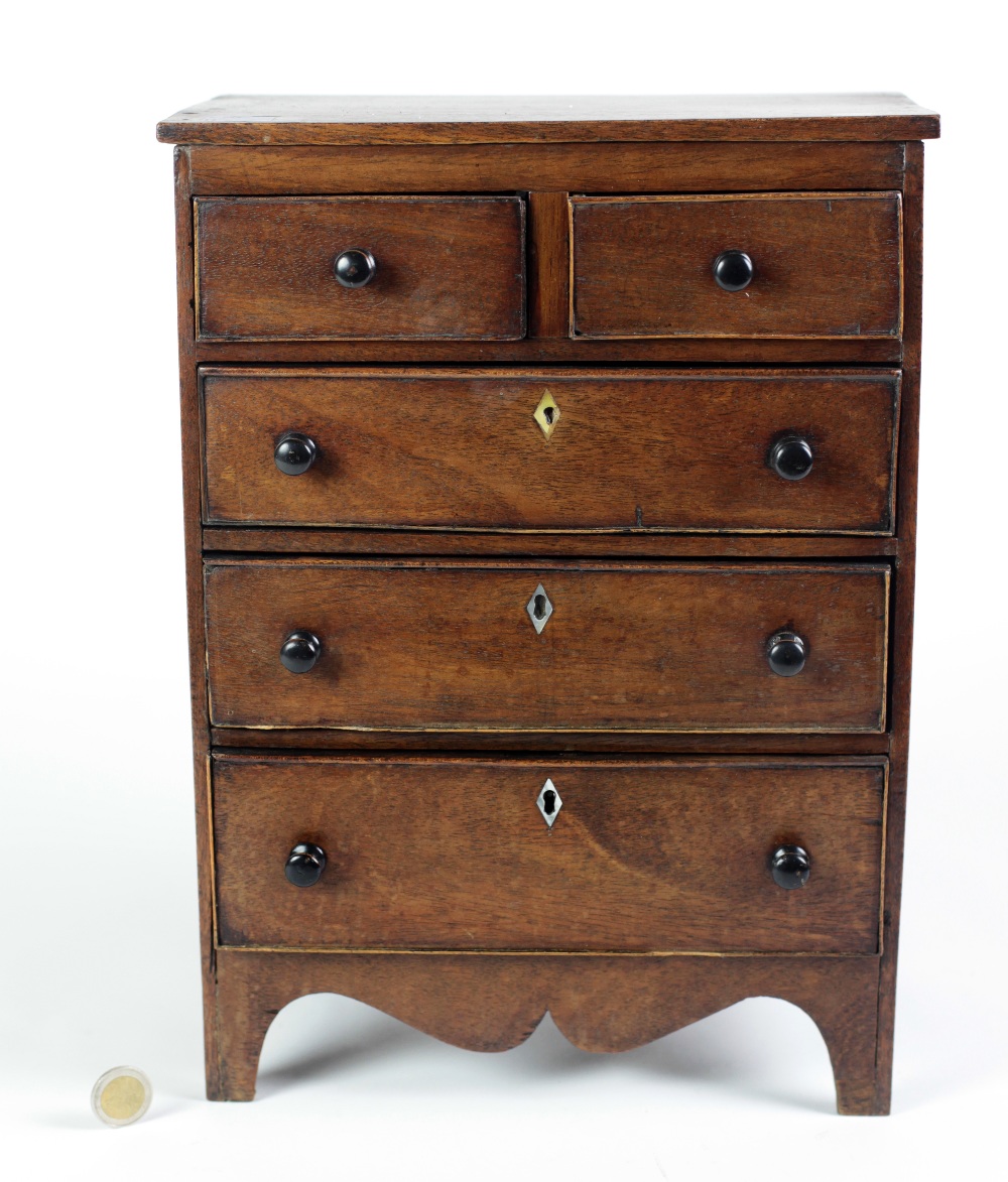 A late Georgian mahogany Chest,