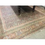 A very good late 19th Century / early 20th Century large Feraghan wool Carpet,