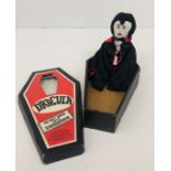 Novelty Toys: Kraise (Robin) "Dracula," cased soft toy "Do Not Open Until Sundown,