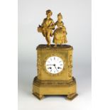 A fine 19th Century French ormolu Mantle Clock, by Thomas et Higginbotham, Paris,