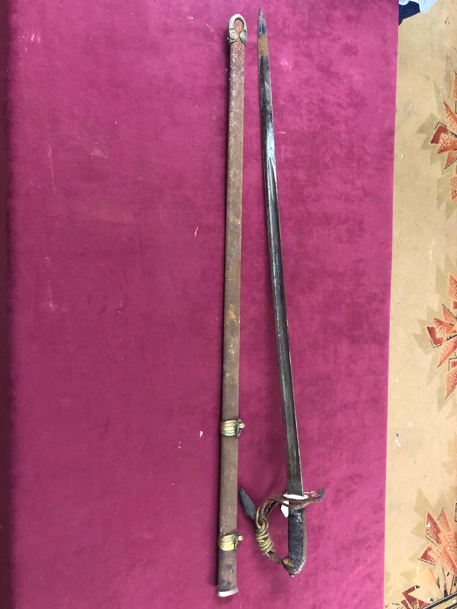 A late 19th Century English Officer's Sword, by Webb & Bonella, Old Bond Street, London, - Image 2 of 11
