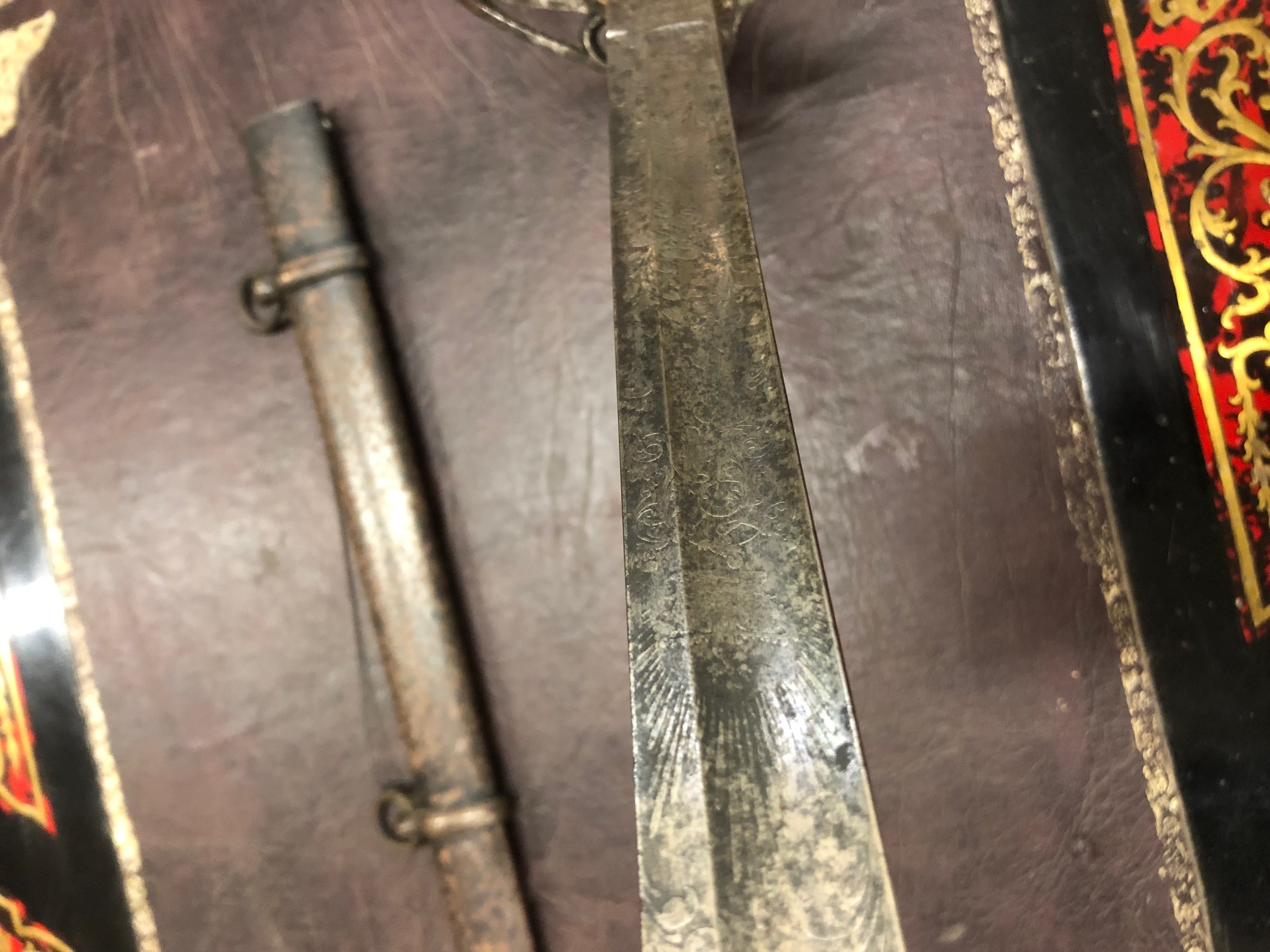 A Georgian period Officers Sword, by Ireland, 11 Ellis Quay, - Image 6 of 21