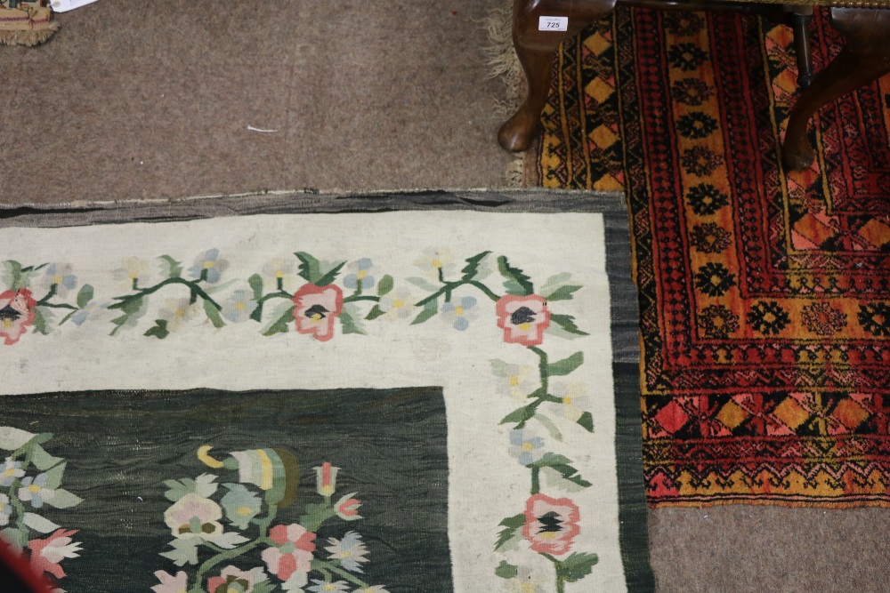 An attractive late 19th Century / early 20th Century Aubusson type Carpet, - Image 5 of 8