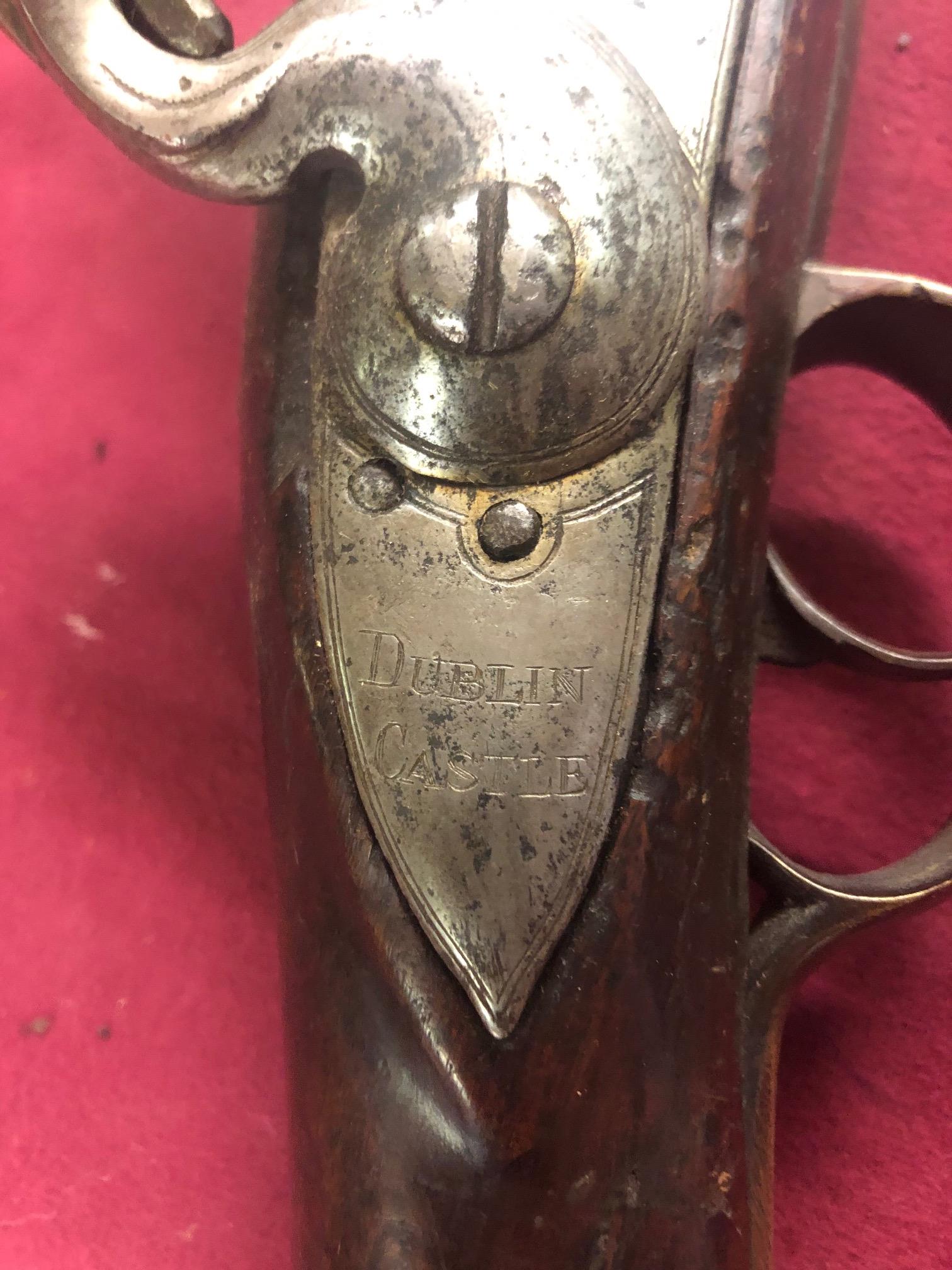 A Georgian period Military issue long barrel flintlock Musket, - Image 3 of 9