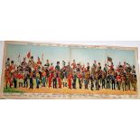 Military: "Regiments of British Yeomanry: Past and Present, 1794 - 1914," fine coloured print,