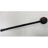 Ethnographical: A 19th Century heavy shaped wooden "Knobkerrie" (Boer War), approx.