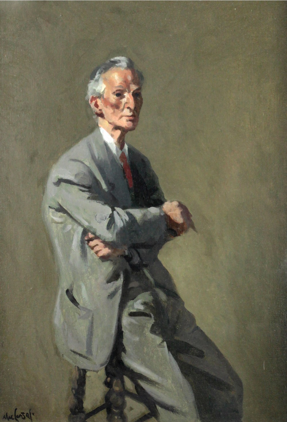 Maurice Mc Gonigal (1900 - 1979) "Portrait of Cathal O'Shannon," O.O.C.