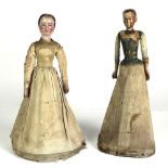 The Queen Anne Tara's Palace Dolls Two important early Queen Anne period Lady Dolls,
