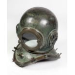 A Diving Helmet, possibly by Siebe Gorman & Co.