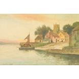 Reginald Hadley - 20th Century English School Watercolour: "The Days Catch,