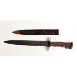 A 19th Century Bowie Knife,
