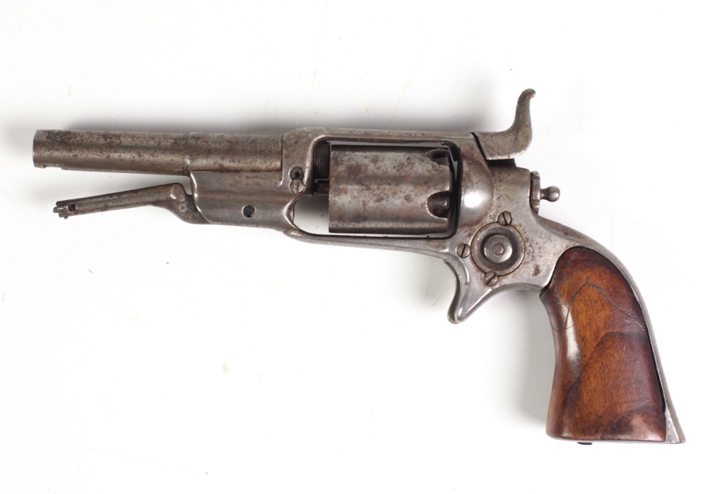 A Colt Root 1855 Model Revolver.