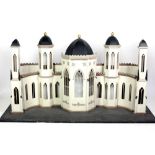 An Irish carved wooden Diorama,