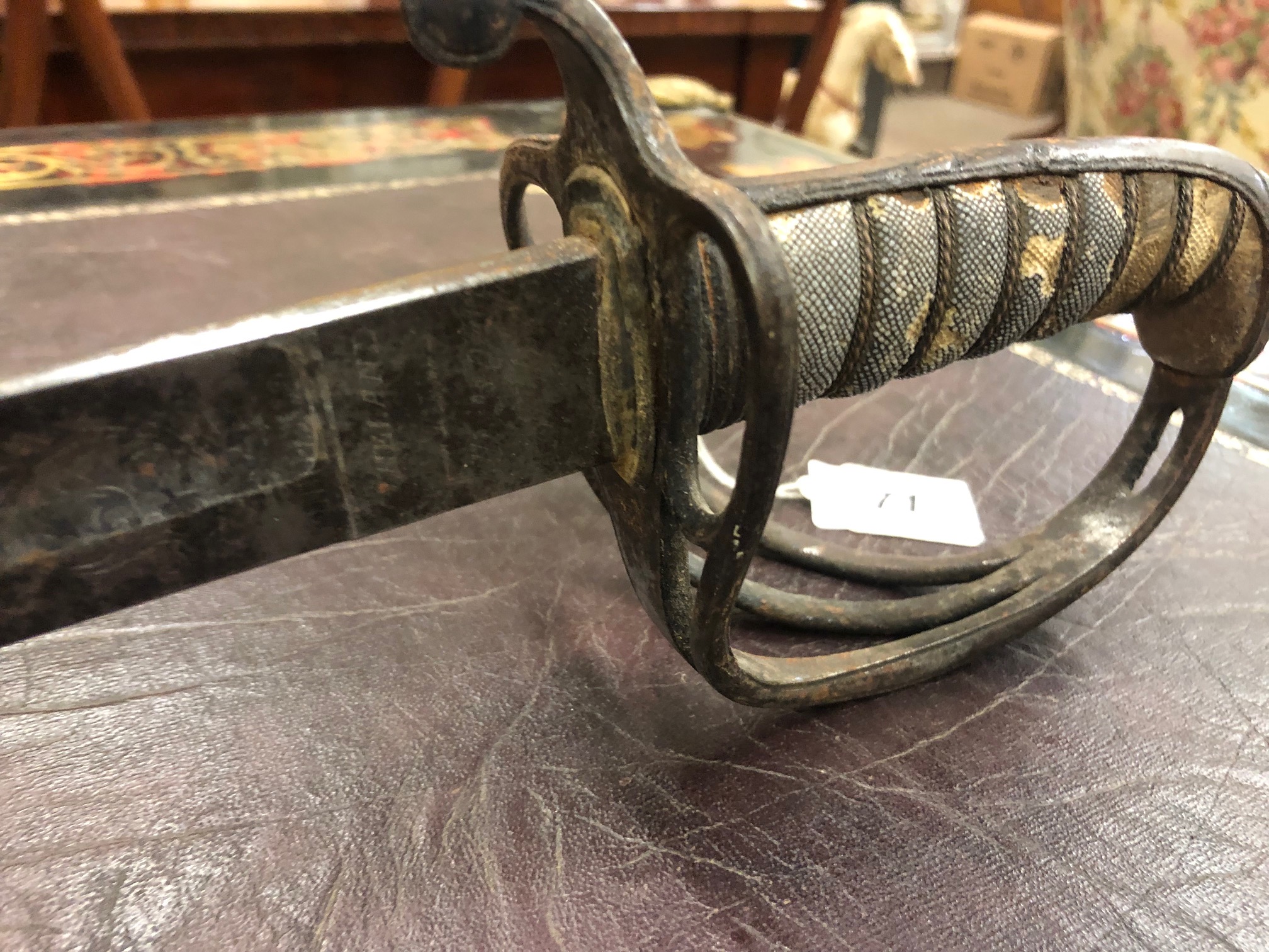 A Georgian period Officers Sword, by Ireland, 11 Ellis Quay, - Image 4 of 21