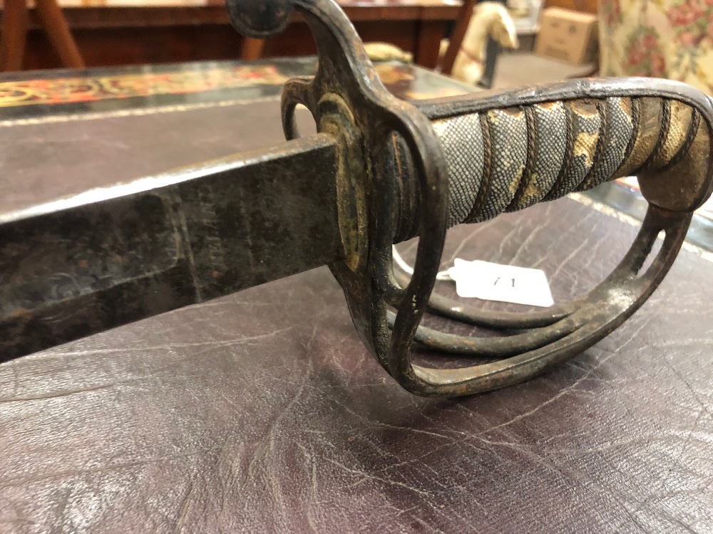 A Georgian period Officers Sword, by Ireland, 11 Ellis Quay, - Image 18 of 21