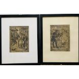 Crane (Walter) A set of 8 woodcuts of Shakespeare's "Tempest,