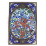 A 19th Century Chinese cloisonné Paperweight,