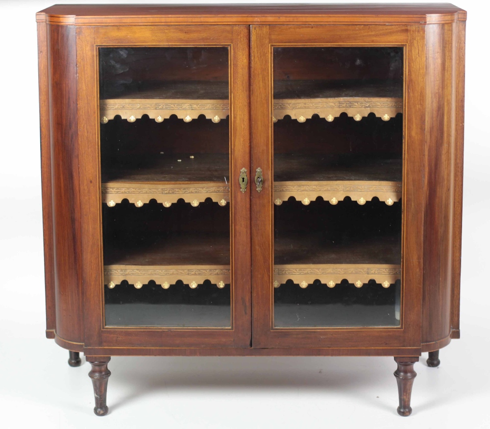 An attractive 19th Century Display Cabinet,