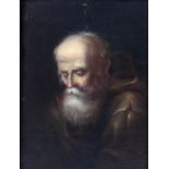Manner of Gerrit Dou (1613-1675) "Portrait of a Monk," O.O.C.