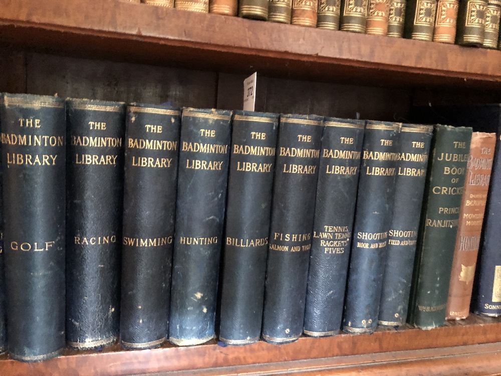 Bindings: A large collection of attractive leather bound Volumes including The Badminton Library, - Image 13 of 16