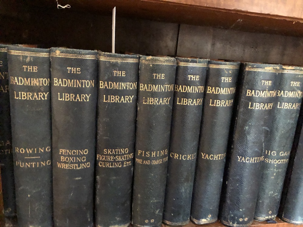 Bindings: A large collection of attractive leather bound Volumes including The Badminton Library, - Image 12 of 16