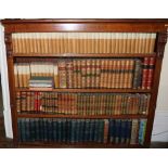 Bindings: A large collection of attractive leather bound Volumes including The Badminton Library,