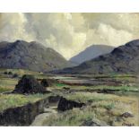 James Humbert Craig, Irish (1877 - 1944) "Connemara Bogland," O.O.C.