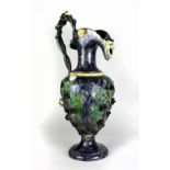 A 19th Century fine quality oversized Palissy-ware Ewer,