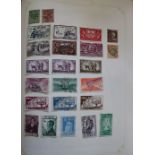 Stamps & Cigarette Cards: Five varied Albums of Stamps, envelopes, First Day Covers etc.