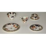 An attractive Shelley china 34 piece Tea Service, decorated in royal blue and gilt,