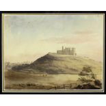 Early 19th Century Irish School Watercolour: "The Rock of Cashel, Nov.