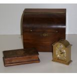 A 19th Century mahogany Tantalus,