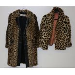 Animal Fashion: A Ladies Leopard Skin Coat and Jacket.