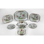 A fine quality Spode Dinner Service, of colourful Chinese design pattern,