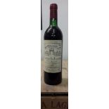 Bordeaux Red 1983 Ch. La Lagune, three cases.