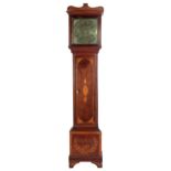 A fine quality Irish Provincial Georgian period mahogany framed Grandfather Clock,
