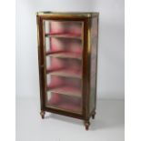 A good quality 19th Century French ormolu mounted Display Cabinet,