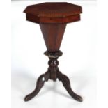 A Victorian Sewing or Work Table,