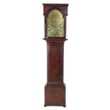 A Georgian period mahogany framed Grandfather clock,