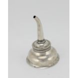 A 19th Century Irish Provincial Wine Funnel, by Jane Williams & Carden Terry, monogrammed,