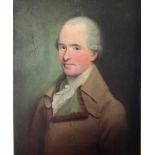 18th Century Irish School in the Style of Gilbert Stewart "Portrait of John Flood of Flood Hall,